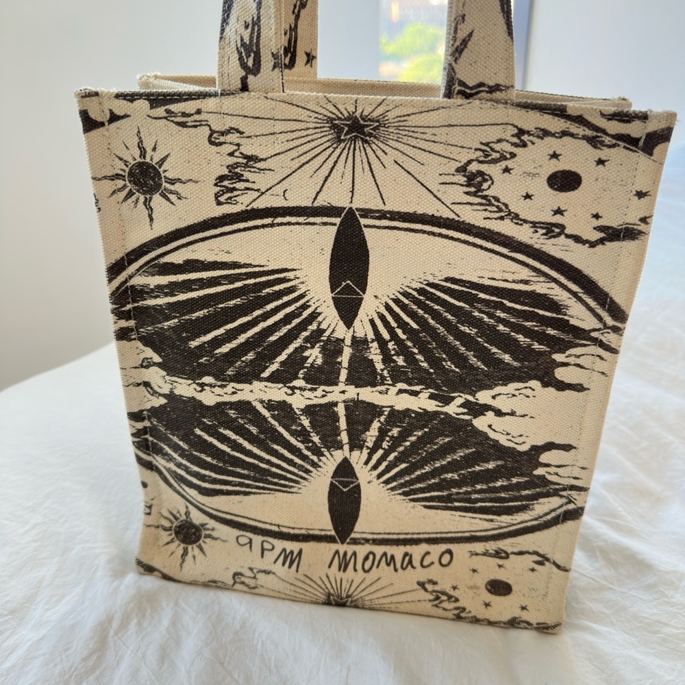 APM Monaco Canvas Tote Bag